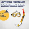 BEST SPORTING Taucherset Kinder Anaconda gelb Kinder Produktbild-Vorschau 12