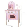 4iQ Play kitchen Drewniana zabawkowa kuchnia dla dzieci Podgląd zdjęcia produktu 2