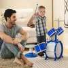 Schlagzeug Set, Kinder Trommel Set mit Schlagzeugstöcken, Produktbild-Vorschau 3