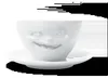 FIFTYEIGHT tasse avec soucoupe Zwinkernd weiß Hartporzellan Voir les images du produit 8
