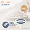 Daunenkissen, 3-Kammer Kopfkissen 80x80 cm, Kissen 60% Produktbild-Vorschau 3
