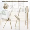 COSTWAY Lot de 4 chaises pliantes, chaises pliantes pouvant Voir les images du produit 7