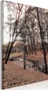 Italienischer Leinwand Leinwandbild - Autumn Walk (1 Part) Produktbild-Vorschau 1