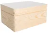 Creative dřevěná krabička Deco s víkem | 19,5 x 15 x 10 cm Náhled obrázku produktu 1