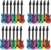 Schramm® 24 Stück Luftgitarren Bunt 100cm in 6 Farben Luft Produktbild-Vorschau 4