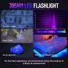 2er-Set UV-Taschenlampe, 12x LED 395nm, mini, wasserdicht, Produktbild-Vorschau 3