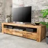 Massives TV-Board IRON CRAFT 170cm Mangoholz 3 Schubladen Produktbild-Vorschau 1