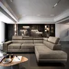 A modern living room with a sectional sofa. Produktbild-Vorschau