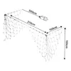 Balkongeländer Lichternetz 410x100cm 240 LEDs Produktbild-Vorschau 8