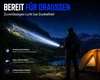 2x LED Taschenlampe Lampe 1km Leuchtweite Militär Taktische Produktbild-Vorschau 3