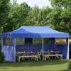 vidaXL Pop-Up párty stan Skladací modrý 3 × 6 m Náhľad obrázku produktu 2