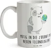 Mr. & Mrs. Panda Tasse Neuen Technologien begegnen - Weiß - Produktbild-Vorschau 3