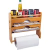 Porte-rouleau de cuisine en bois VON STEINEICH® [sans Voir les images du produit 2