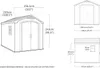 Keter Factor 8x8 Kunststoffgerätehaus 7514 Produktbild-Vorschau 30