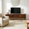 Lowboard ADAMO 180 cm aus Massivholz, Kastanie Finish - TV Produktbild-Vorschau 1