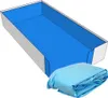 Poolfolie Rechteck Pool I 500 x 300 x 150 cm I 0,8 mm I Produktbild-Vorschau 1