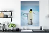 MuchoWow® Poster Kaiserpinguin mit Jungen 90x120 cm - Produktbild-Vorschau 3
