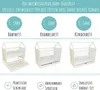 Babybett mit Schublade Gitterbett Kinderbett Hausbett Produktbild-Vorschau 2