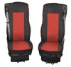 LKW Schonbezüge Sitzbezüge Für DAF 106 XF CF Rot  1+1 Produktbild-Vorschau 2