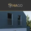 HAGO24 Französischer Balkon Fenstergitter Geländer Produktbild-Vorschau 8