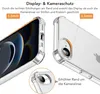 Close-up shots of a clear phone case highlighting its protective features. Náhľad obrázku produktu