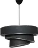 Opviq, Couper - Black, Silver, lustre, noir, coton, 40 x 40 Voir les images du produit 2