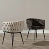 Bronx71 Esszimmerstuhl River Chenille braun Produktbild-Vorschau 7