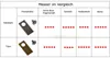 18 X 3,9 CM lame in acciaio inox per Honda Miimo HRM 300 Anteprima dell’immagine prodotto 2