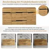 Merax Sideboard mit Holzoptik, Wohnzimmerschrank mit 2 Produktbild-Vorschau 10