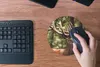 MuchoWow® Mauspad Mousepad Hirsch - Natur - Geweih - Wald - Produktbild-Vorschau 4
