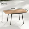 Outsunny Gartentisch 140 x 80 cm für 6 Personen Produktbild-Vorschau 3
