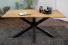 Esstisch 160x85 cm Abby, Akazienholz massiv + naturfarben, Produktbild-Vorschau 3
