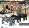 Miweba Faltbarer Bollerwagen MB-35 - Stahlrahmen - Produktbild-Vorschau 7