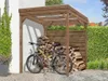 UNIPORT Holzunterstand Kaminholzregal Terrassenüberdachung Produktbild-Vorschau 3