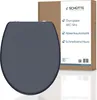 SCHÜTTE Duroplast WC Sitz ANTHRAZIT, Toilettendeckel mit Produktbild-Vorschau 10
