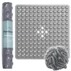 Das Original - Duschmatte Antirutsch - Grau - 53x53cm - Produktbild-Vorschau 1