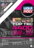 A product label for Liqui Moly Top Tec 4400 5W-30 motor oil. Produktbild-Vorschau