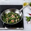 Bk Bright Patelnia wok 28 cm stal nierdzewna Podgląd zdjęcia produktu 2