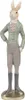Clayre & Eef Figur Kaninchen 40 cm Beige Grün Polyresin Produktbild-Vorschau 1