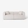 Sofa 3-Sitzer modular modern für Wohnzimmer aus Stoff Neko Produktbild-Vorschau 1