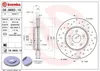 2x BREMBO 09.8665.1X Bremsscheibe Vorderachse Produktbild-Vorschau 4
