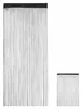 Set di 2 tende a fili Relaxdays, tende a fili regolabili in Anteprima dell’immagine prodotto 9