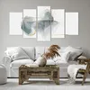Bild auf Leinwand - Leinwandbild - 5 Teile - Aquarell Produktbild-Vorschau 6