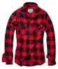 Brandit Donna - Camicia FLANELL nero / rosso - M Anteprima dell’immagine prodotto 11
