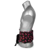 Kirschkernkissen 7-Kammer mit Band, 65x15 cherry-black - Produktbild-Vorschau 3