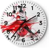 Wanduhr - Rund - Glasuhr - Tanz Aktion Aktivität - 40x40cm Produktbild-Vorschau 1