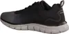 Side view of a black and gray Skechers athletic shoe. Náhled obrázku produktu