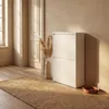Armadio per scarpe Pisa con 2 ante. Colore: bianco Anteprima dell’immagine prodotto 5