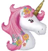 amscan Folienballon Einhorn 83x73cm Produktbild-Vorschau 2