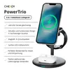 CHEROY PowerTrio - 3 in 1 Kabelloses Ladegerät - 15 W Qi Produktbild-Vorschau 7